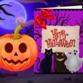 Happy Halloween Princess Card Designer